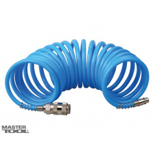 Шланг спіральний поліуретановий MASTERTOOL 6.5х10 мм 20 м 81-8483