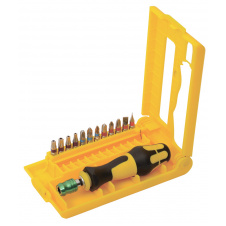 Викрутка MASTERTOOL в кейсі + 12 насадок 40-0143
