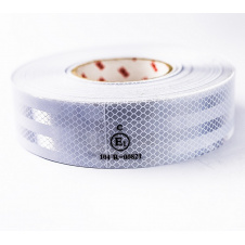 Светоотражающая самоклеящаяся лента 3M Белая 45 м х 5 см (E1-104R-00821-WHITE)