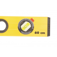 Уровень MASTERTOOL ПРОФИ с ручками 60 см 3 капсулы фрезерованные поверхности 36-0603 Кропивницкий
