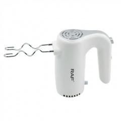 Миксер ручной RAF R.6680W с 2 сменными насадками 150W White (3_03474) Золотоноша