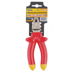 Плоскогубцы диэлектрические MASTERTOOL 160 мм хром-ванадий CrV6150 HRC 50~55 27-0160 Кропивницкий