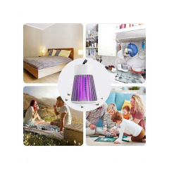 Ловушка-лампа от насекомых Mosquito killing Lamp YG-002 USB LED Серая Акимовка