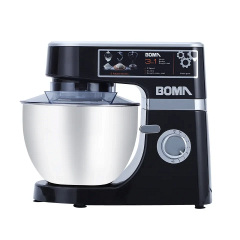 Міксер-тестоміс планетарний BOMA BM-801 з металевою чашею 7L 1600W Black (3_01664) Вінниця