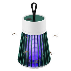Пастка-лампа від комах акумуляторна Mosquito killing Lamp BG-002 LED USB Зелена Рівне