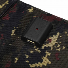 Солнечная панель Solar Power портативная зарядная станция складная с USB 5V - 10W камуфляж (SPH10) Орехов