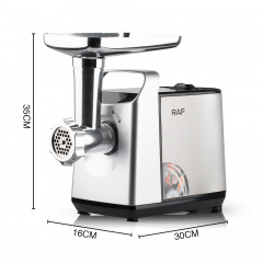Электрическая мясорубка Haeger HG-3396 с функцией реверс 2500W Black-Grey (3_03480) Черноморск