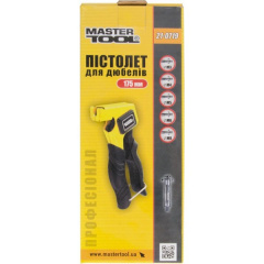 Пистолет для установки дюбелей Молли MASTERTOOL ПРОФИ 175 мм М3-М6 21-0719 Днепр