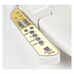 Крышка биде Quoss 6100 Q-6100 Белая Ирпень