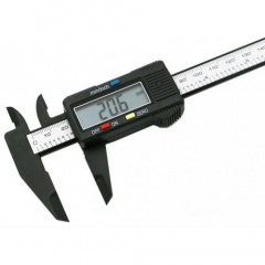 Електронний цифровий штангенциркуль мікрометр із LCD дисплеєм Digital caliper Чорний (jksd47346) Харків