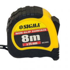 Рулетка Shiftlock 8м×25мм SIGMA (3815081) Боярка