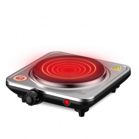 Электроплита настольная RAF R.8843 1 конфорка дисковая 1000W Silver