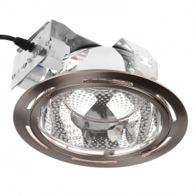 Светильник потолочный встроенный Brille 52W DL-01 Никель
