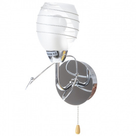 Бра с выключателем Классическое Brille 40W LK-246 Хром