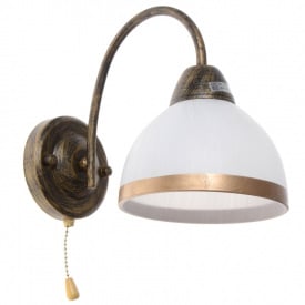 Бра с выключателем Классическое Brille 60W LK-146 Коричневый