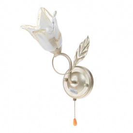 Бра с выключателем Флористика Brille 60W BKL-189 Золотистый