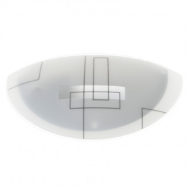 Бра половинка Brille 60W W-486 Белый