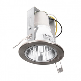 Светильник потолочный встроенный Brille 60W VDL-25 Никель