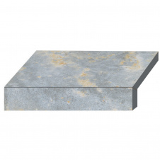 Фото - Aquaviva Бортовая Г-образная плитка Aquaviva Loft Blue, 600x345x50(20) мм Aquaviva Бортовая Г-образная плитка Aquaviva Loft Blue, 600x345x50(20) мм