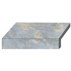 Aquaviva Бортовая Г-образная плитка Aquaviva Loft Blue, 600x345x50(20) мм Киев