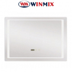 Зеркало для ванной комнаты Winmix STYLE MR03-70x50 (с LED-подсветкой, часы, антизапотевание) Одеса