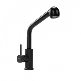 Змішувач для кухні Rea Troy Чорний (REA-B6300)