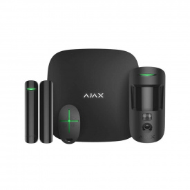 Комплект охоронної сигналізації Ajax StarterKit Cam Plus Чорний