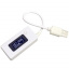 USB тестер ємності Hesai KCX-017 вольтметр амперметр Білий (100145) Обухів