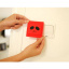 Защитная накладка на выключатель Shiny KG033 8.5х8,5 см Красный Балаклія