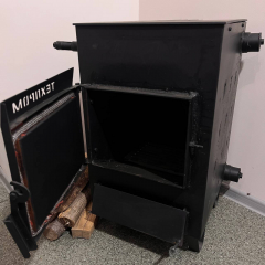 Котел твердопаливний з плитою потужність 12 кВт Стандарт Біла Церква