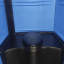 Туалетная кабина, биотуалет Люкс синего цвета Конструктор Тернополь