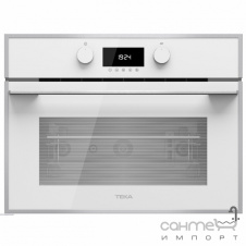 Встраиваемая микроволновая печь Teka Maestro MLC 844 111160023 белое стекло с металлической рамкой