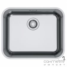 Прямоугольная кухонная мойка под столешницу Franke Smart SRX 110-50 122.0703.300 полированная сталь