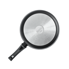 Сковорода 26 см с антипригарным покрытием FIRST со стеклянной крышкой Сміла