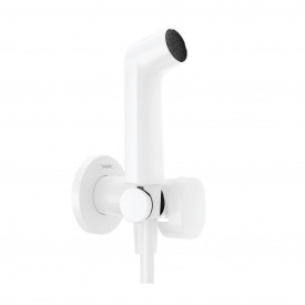 Гигиенический душ Hansgrohe SE EcoSmart+ на смешанную воду, MattWhite (29232700)
