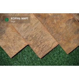 Шпон корень Мирт 0,6 мм - Logs