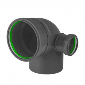 Відведення для внутрішньої каналізації ASG 110 50x90°x90° правий