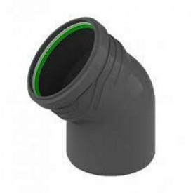 Коліно каналізаційне ASG HTR 75х45°