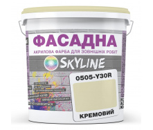 Фарба Акрил-латексна Фасадна Skyline 0505-Y30R Кремовий 10л