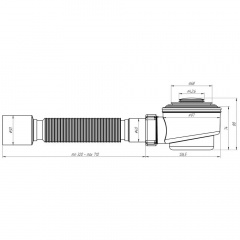 Сифон Для Душевого Поддона Aniplast E415Cls Покровск