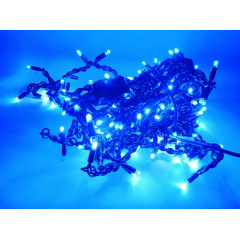 Гирлянда уличная бахрома Xmas Wp Ice 180L Мерцание Синий Свет 5 М 165-Cl146B Михайлівка