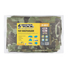Тент MASTERTOOL 10х12 м 90 г/м² Camouflage (79-8012) Бровари