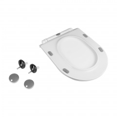 Сиденье Для Унитаза Qtap Presto С Микролифтом Slim Qt26991217Aw Бердичев