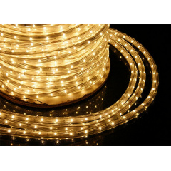 Світлодіодна гірлянда-шланг Xmas Rope light для новорічного декору вулиці 10м світло LED - Теплий білий Черкаси