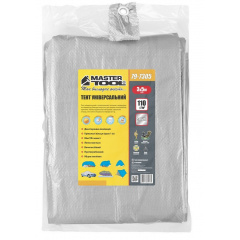 Тент MASTERTOOL 3х5 м 110 г/м² Silver (79-7305) Городок