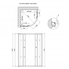Душевая Кабина Lidz Latwa Sc90X90.Sat.mid.gr (Llsc9090Satmidgr2) Орехов