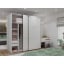 Шафа купе G-Caiser Doros Білий / Білий 2 ДСП 220х60х240 (42003007) Фастів
