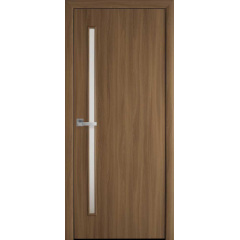 Межкомнатные двери KFD Лайн Glass-01 600х900х2000 мм Дубно