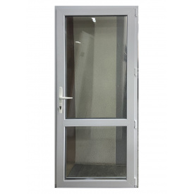 Міжкімнатні металопластикові двері 800x2000 мм монтажна ширина 70 мм профіль WDS Ekipazh Ultra 70 двокамерний склопакет 32 мм
