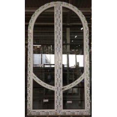 Аркові Двері Міжкімнатні 1200х2000 мм Білі Доманівка